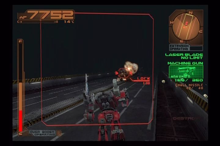 Armored Core 3  (PS2) Gameplay 