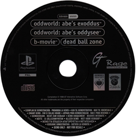 Station Demo Disc Two - Disc Image