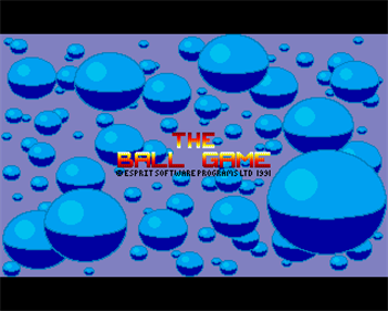 The Ball Game - Screenshot - Game Title Image