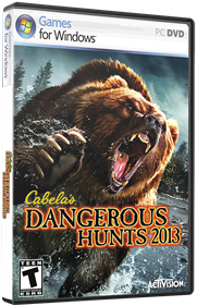 Cabela's Dangerous Hunts - Box - 3D Image