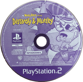 Wacky Races Starring Dastardly & Muttley - Disc Image