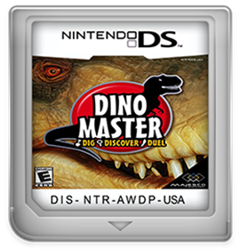 Dino Master: Dig, Discover, Duel - Fanart - Cart - Front Image