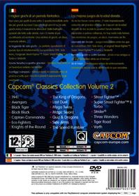 Capcom Classics Collection Vol. 2 - Box - Back Image