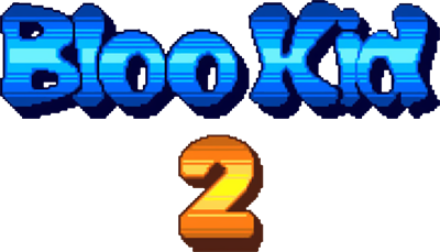 Bloo Kid 2 - Clear Logo Image