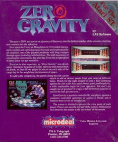 Zero Gravity - Box - Back Image