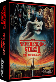 The Neverending Story II: The Arcade Game - Box - 3D Image