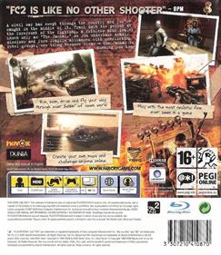 Far Cry 2 - Box - Back Image