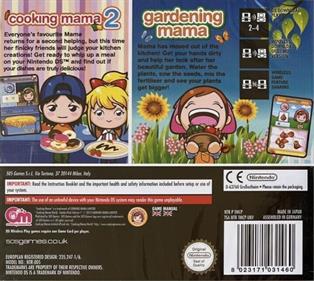 Cooking Mama World: Combo Pack Volume 1 - Box - Back Image