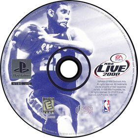 NBA Live 2000 - Disc Image