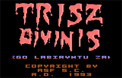 Trisz Divinis - Screenshot - Game Title Image