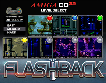 Flashback - Screenshot - Game Select Image