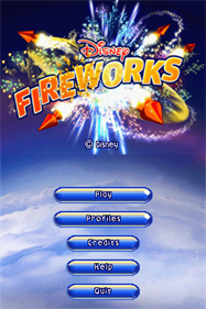 Disney Fireworks - Screenshot - Game Title Image
