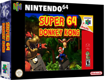 Super Donkey Kong 64 - Box - 3D Image