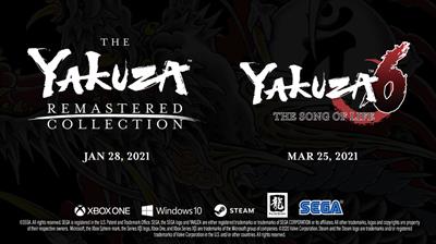The Yakuza Remastered Collection - Advertisement Flyer - Front Image