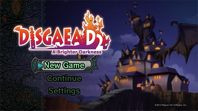 Disgaea D2: A Brighter Darkness - Screenshot - Game Title Image