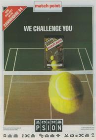 Tournament Tennis - Advertisement Flyer - Front Image