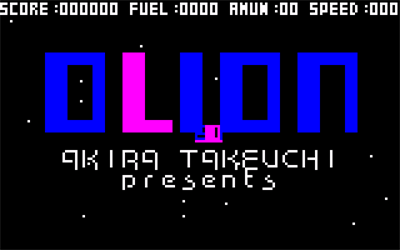 AY-2: Orion 80 - Screenshot - Game Title Image