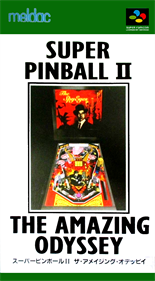 Super Pinball II: The Amazing Odyssey - Box - Front Image