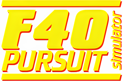 F40 Pursuit Simulator - Clear Logo Image