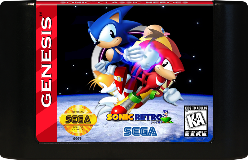 sonic classic heroes play retro games