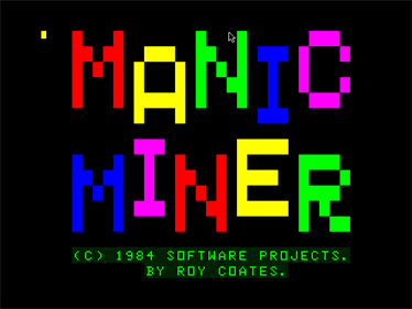 Manic Miner - Screenshot - Game Title Image