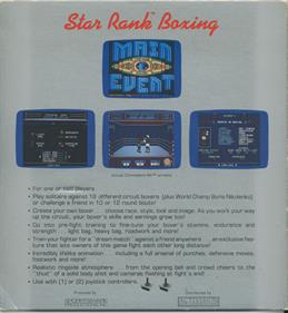 Star Rank Boxing - Box - Back Image
