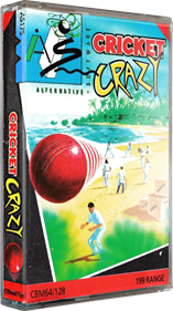 Cricket Crazy - Box - 3D Image