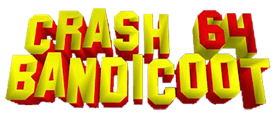 Crash Bandicoot 64 - Clear Logo Image