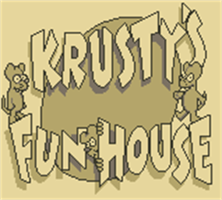 Krusty's Fun House - Screenshot - Game Title Image