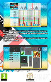 Picross S2 - Fanart - Box - Back Image