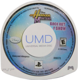 Hannah Montana: Rock out the Show - Disc Image