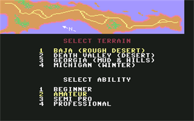 4x4 Off-Road Racing - Screenshot - Game Select Image