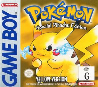 Pokémon Yellow Version: Special Pikachu Edition - Box - Front Image