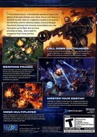 StarCraft II: Wings of Liberty - Box - Back Image