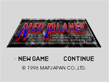 Neo Planet - Screenshot - Game Title Image