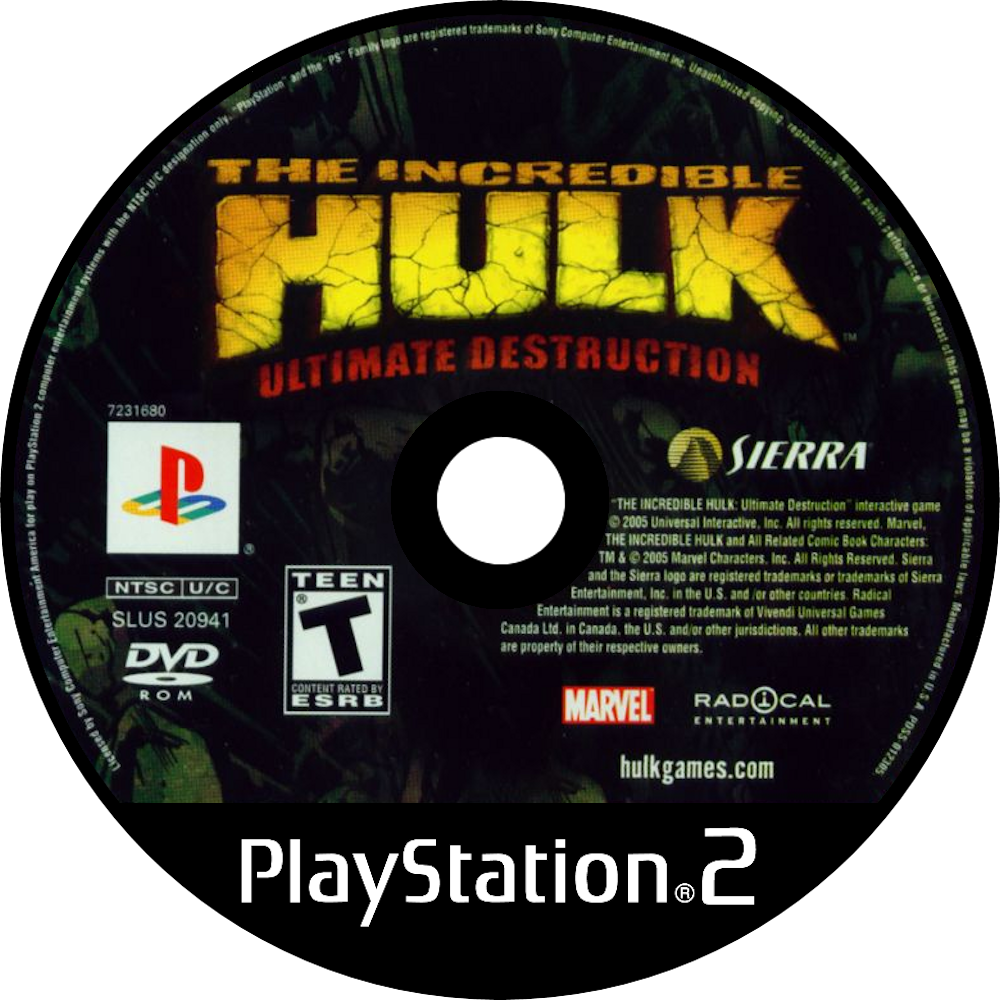 The incredible hulk ultimate. Игра Hulk Ultimate Destruction. Hulk 2005 ps2. Hulk 2003 ps2 Cover. Hulk 2003 Disk.