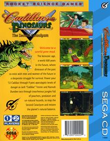 Cadillacs and Dinosaurs: The Second Cataclysm - Fanart - Box - Back