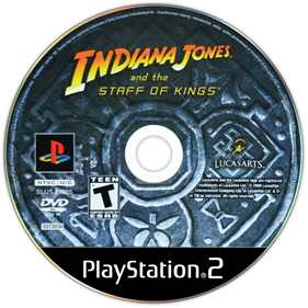 Indiana Jones and the Staff of Kings - Disc Image