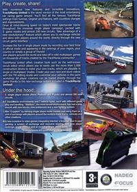 TrackMania United - Box - Back Image