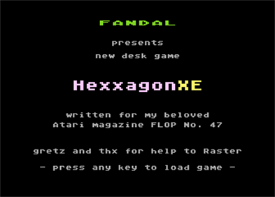 HexxagonXE - Screenshot - Game Title Image