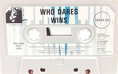 Who Dares Wins (Alligata Software) - Cart - Front Image