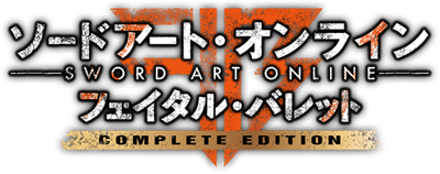 Sword Art Online: Fatal Bullet: Complete Edition - Clear Logo Image