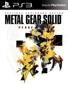 Metal Gear Solid: Peace Walker HD Edition - Fanart - Box - Front