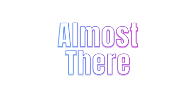 Almost There - Clear Logo Image