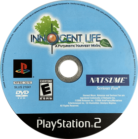 Innocent Life: A Futuristic Harvest Moon: Special Edition - Disc Image