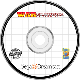 Warslayers: Land of Sinners - Fanart - Disc Image