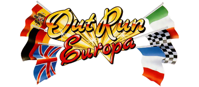 Out Run Europa - Clear Logo Image