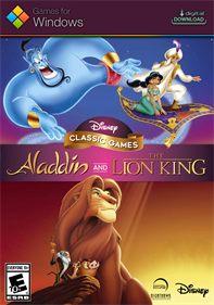 Disney Classic Games: Aladdin and The Lion King - Fanart - Box - Front Image
