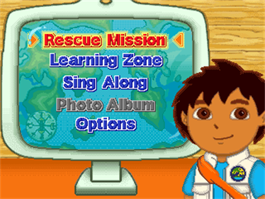Nick Jr Go Diego Go! Save the Animal Families! - Screenshot - Game Select Image