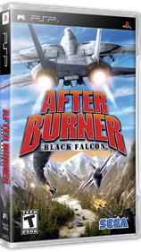 After Burner: Black Falcon - Box - 3D Image